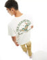 ONLY & SONS relaxed serpentine t-shirt in beige