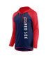 Фото #3 товара Women's Navy, Red Boston Red Sox Forever Fan Full-Zip Hoodie Jacket