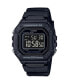 ფოტო #1 პროდუქტის Men's Digital Black Resin Watch 43.2mm, W218H-1BV