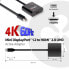 Фото #5 товара Club 3D Mini DisplayPort 1.2 to HDMI 2.0 UHD Active Adapter, DisplayPort 1.2, HDMI 2.0, 0.15 m, Black