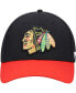 Фото #3 товара Men's Black Chicago Blackhawks Core Primary Logo Flex Hat
