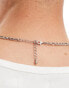 Фото #3 товара Faded Future chunky figaro chain necklace in silver