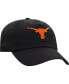 Фото #4 товара Men's Black Texas Longhorns Staple Adjustable Hat