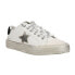 Фото #2 товара Vintage Havana Alive 22 Metallic Lace Up Womens White Sneakers Casual Shoes ALI