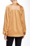 Фото #2 товара Harlowe & Graham Womens Long Sleeve Wrap Front Hi-Lo Woven Blouse Size X-Small