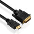 Фото #5 товара PureLink HDMI-DVI M-M 2m - 2 m - HDMI - DVI-D - Gold - 1920 x 1200 pixels - 3.72 Gbit/s
