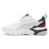 Фото #3 товара Puma Vis2k Lace Up Mens White Sneakers Athletic Shoes 39231828