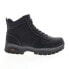 Фото #1 товара Lugz Diablo Mid MDIABMD-0807 Mens Black Leather Lace Up Casual Dress Boots