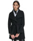 Фото #5 товара Womens Asymmetrical Belted Wrap Coat, Created for Macys