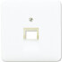 Фото #1 товара JUNG CD 569-1 UA WW - White - Thermoplastic - RJ-45