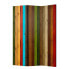 Paravent Wooden Rainbow - фото #1