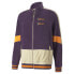 Puma We Are Legends Full Zip Track Jacket Mens Purple Casual Athletic Outerwear