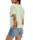 Juniors' Sunset Beach Cotton Short-Sleeve T-Shirt