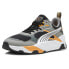 Фото #2 товара Puma Trinity Desert Road Lace Up Mens Black, Grey Sneakers Casual Shoes 3952620
