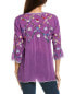 Johnny Was Daisy Petal Blouse Women's