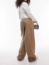 Topshop high waisted chino trouser with utility pockets in sand 32 - фото #5