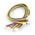 Grove - a set of 5 female-female 4-pin - 2mm/20cm cables without latch