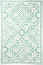 Фото #5 товара Esschert Design Esschert Design Dywan zewnętrzny, 182x122 cm, wzór biało-zielony