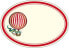 Фото #1 товара rossi Naklejki dekoracyjne ETK 227 Balon 6szt ROSSI