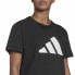 Men’s Short Sleeve T-Shirt Adidas Future Icons Black