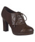 ფოტო #1 პროდუქტის Women's Olsen Stretch Lace Up Oxford Heeled Shooties