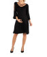 ფოტო #1 პროდუქტის Maternity Knee Length Cold Shoulder Dress