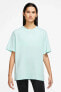 Фото #5 товара Sportswear Tee Essentials Oversize Mavi Kadın T-shirt FD4149-346