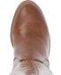 Фото #4 товара Women's Romilly Tru Comfort Foam Wide Width Regular Calf Stacked Block Heel Round Toe Boots