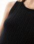 Фото #2 товара ASOS DESIGN knitted tank midaxi dress in black