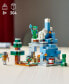 Minecraft The Frozen Peaks 21243 Toy Building Set with Steve, Creeper, Stray and Goat Figures