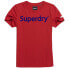 SUPERDRY Regular Flock short sleeve T-shirt