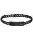 ფოტო #1 პროდუქტის Men's Box Chain Bracelet