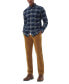 Men's Ronan Tailored Fit Long-Sleeve Button-Down Check Shirt