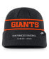 ფოტო #2 პროდუქტის Men's Black San Francisco Giants Cooperstown Collection Rewind Terra Cuffed Knit Hat