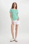 Kadın T-shirt C2613ax/gn689 Green