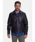 ფოტო #3 პროდუქტის Men's Brown Leather Jacket