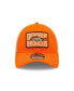 Фото #4 товара Men's Orange and Natural Denver Broncos Devoted Trucker 9TWENTY Snapback Hat