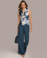 ფოტო #5 პროდუქტის Women's Printed Cowl Neck Tank