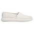 Фото #1 товара TOMS Alpargata Mallow Slip On Womens White Sneakers Casual Shoes 10017825T