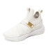 Фото #2 товара Puma Defy Mid Rs1 Training Womens Off White Sneakers Athletic Shoes 37755202