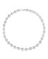 ფოტო #3 პროდუქტის Sterling Silver Nautical Anchor Link Puff Mariner Chain Necklace For Women 9MM Wide 16 Inch