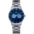 Фото #1 товара Obaku Denmark - Luft Denim Stainless Steel Analog Quartz Watch 5 ATM (V192GMC...