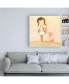 Carla Sonheim with All My Hearts Canvas Art - 19.5" x 26"
