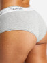 Calvin Klein Modern Cotton shorty brief in grey M - фото #3