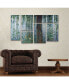Фото #3 товара Claude Monet Waterlillies Multi Panel Art Set 6 Piece - 49" x 19"
