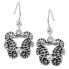 Фото #1 товара DIVE SILVER Two Seahorses Earrings With Pearl