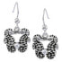 ფოტო #1 პროდუქტის DIVE SILVER Two Seahorses Earrings With Pearl