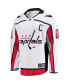 ფოტო #3 პროდუქტის Men's Alexander Ovechkin White Washington Capitals Breakaway Player Jersey