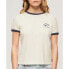 Фото #1 товара SUPERDRY Beach Graphic Fitted Ringer short sleeve T-shirt