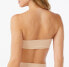 Sofia Intimates by Sofia Vergara Strapless Bra Women's Beige 42D Seamless Back